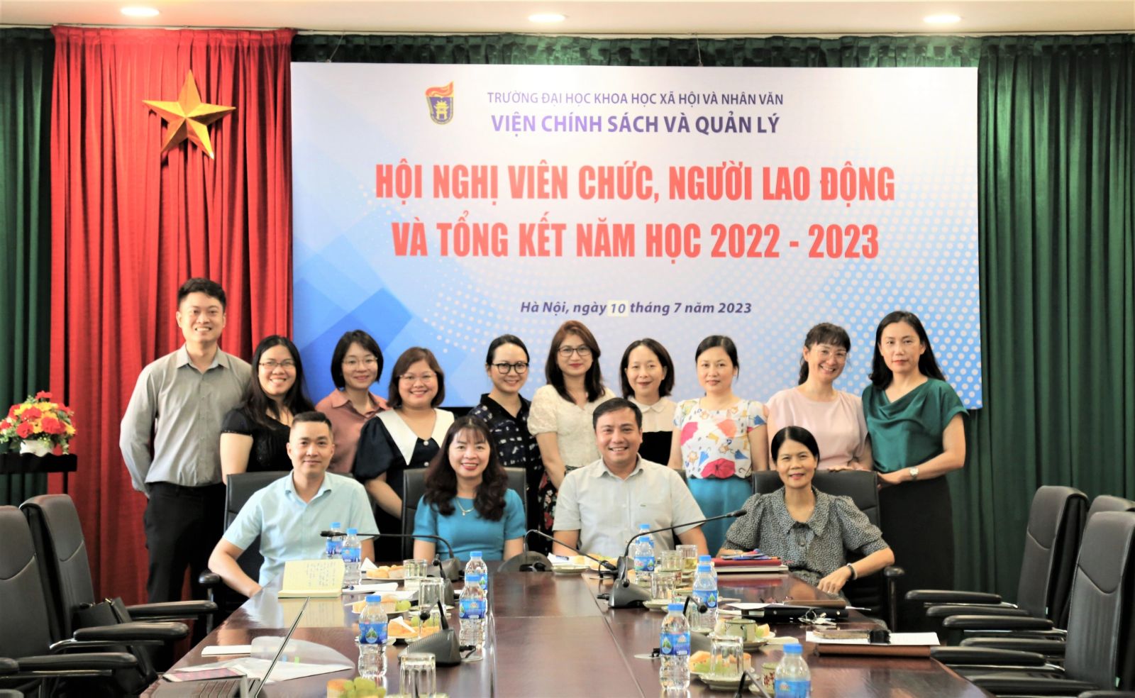 Hội nghị viên chức, người lao động và tổng kết năm học 2022-2023 của Viện Chính sách và Quản lý